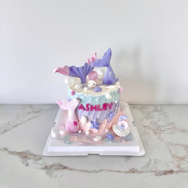 Sweet T Cakery bizservice.au Mermaid 1000 x 1000 001 Mermaid Cake