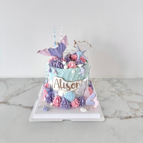 Sweet T Cakery bizservice.au Mermaid 1000 x 1000 002 Mermaid Cake